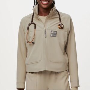 Figs Star Wars Women's Tan Jacket NWT - Large
